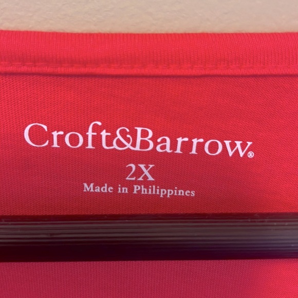 NWT Croft and Barrow Short sleeve top 2X - Picture 2 of 4